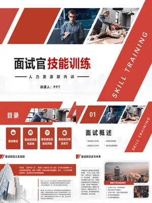 人力资源面试官技能培训