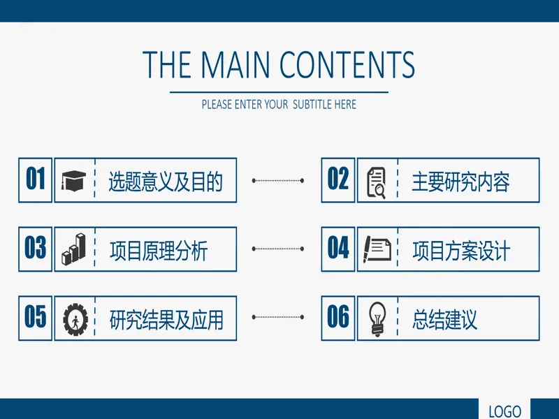 PPT内页预览