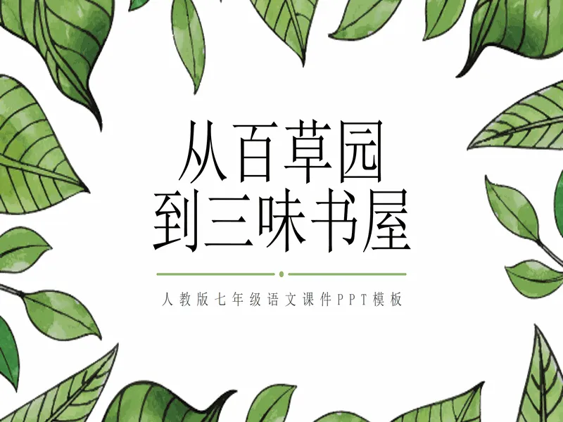 PPT内页预览
