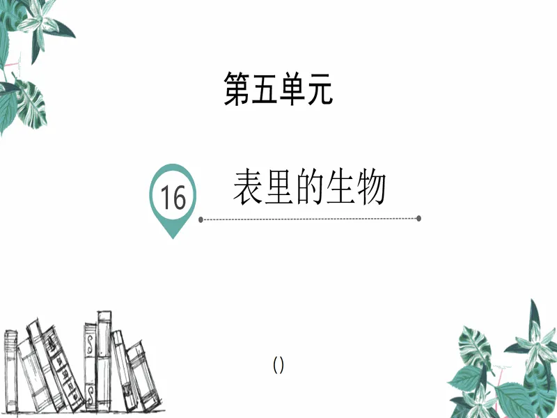 PPT内页预览
