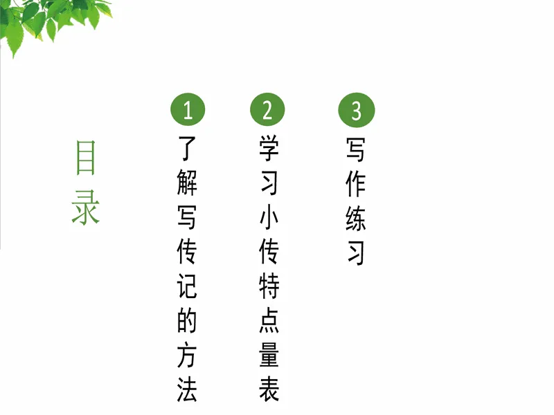 PPT内页预览