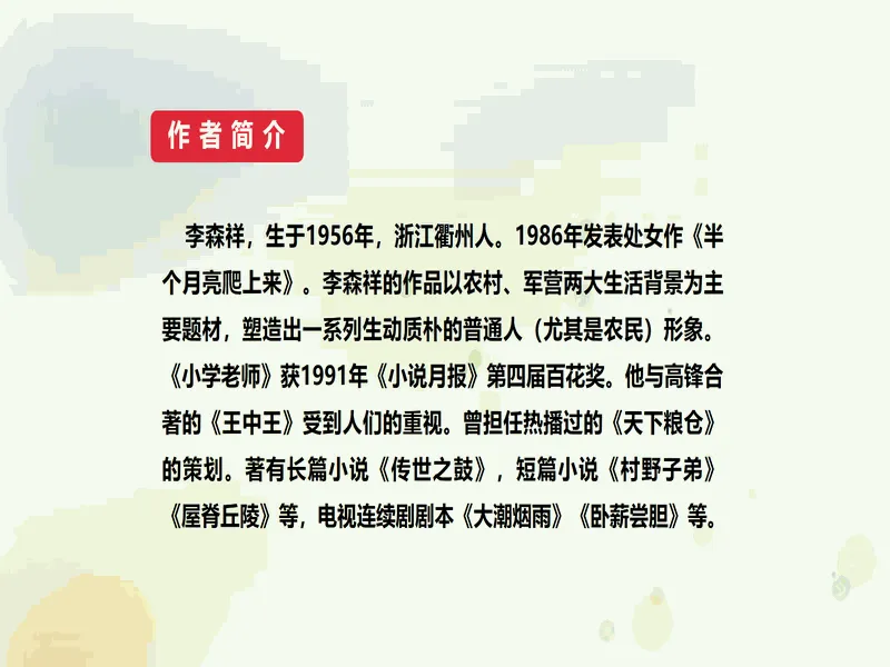 PPT内页预览