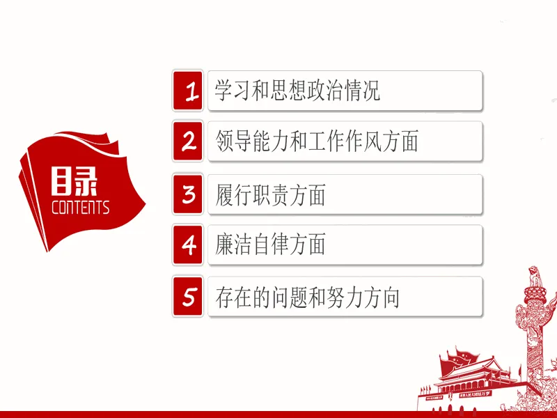 PPT内页预览