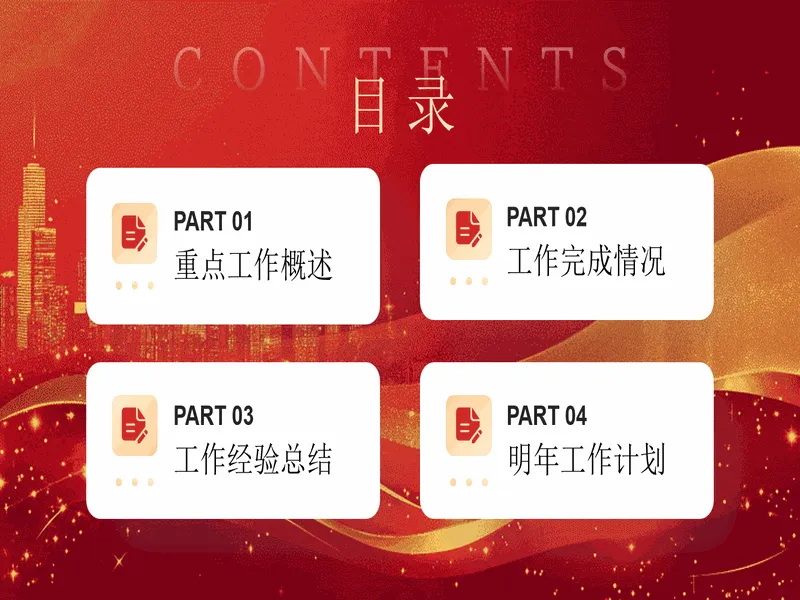 PPT内页预览