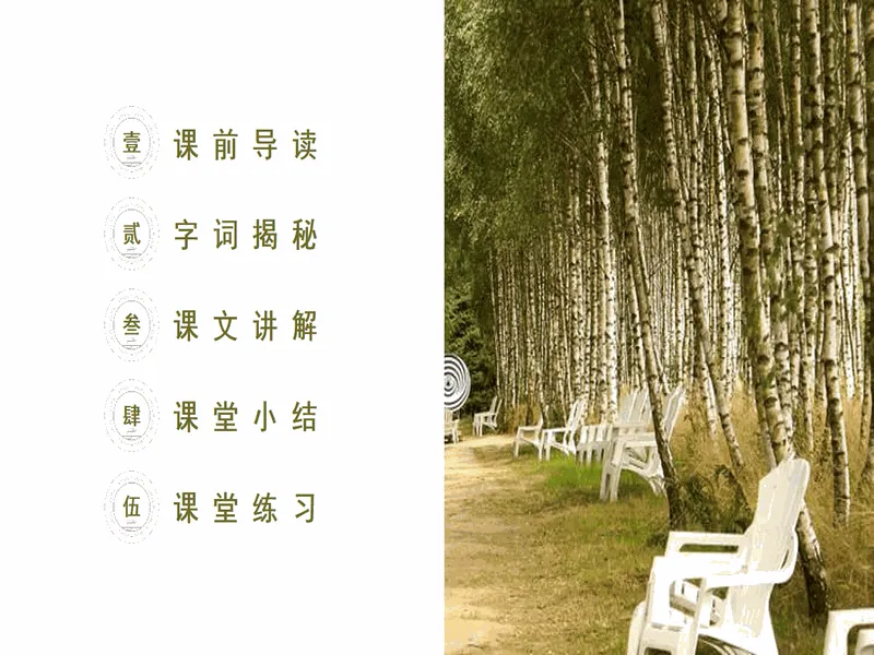 PPT内页预览