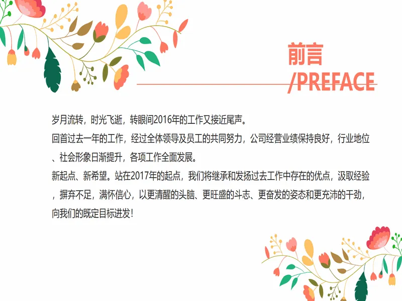 PPT内页预览