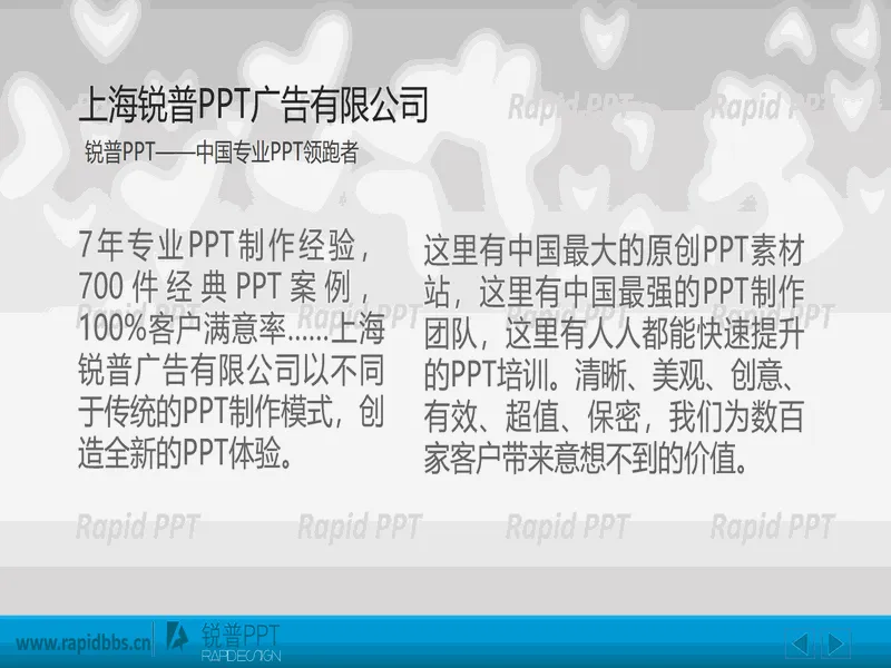 PPT内页预览