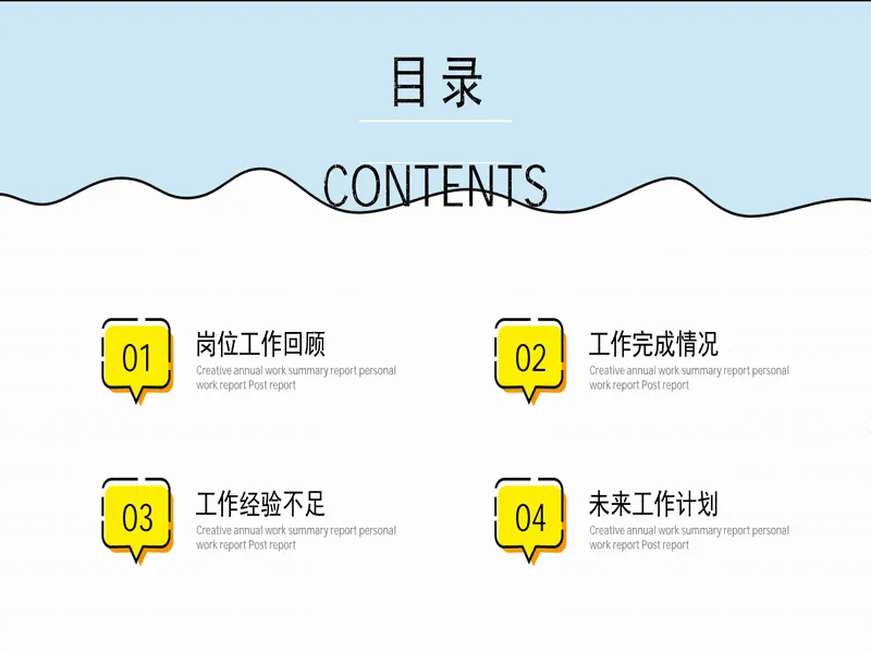 PPT内页预览