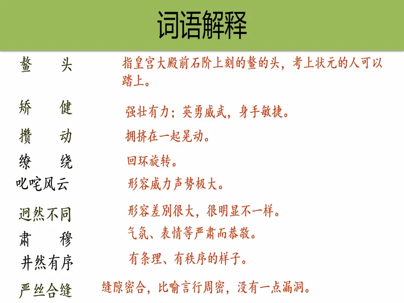 PPT内页预览