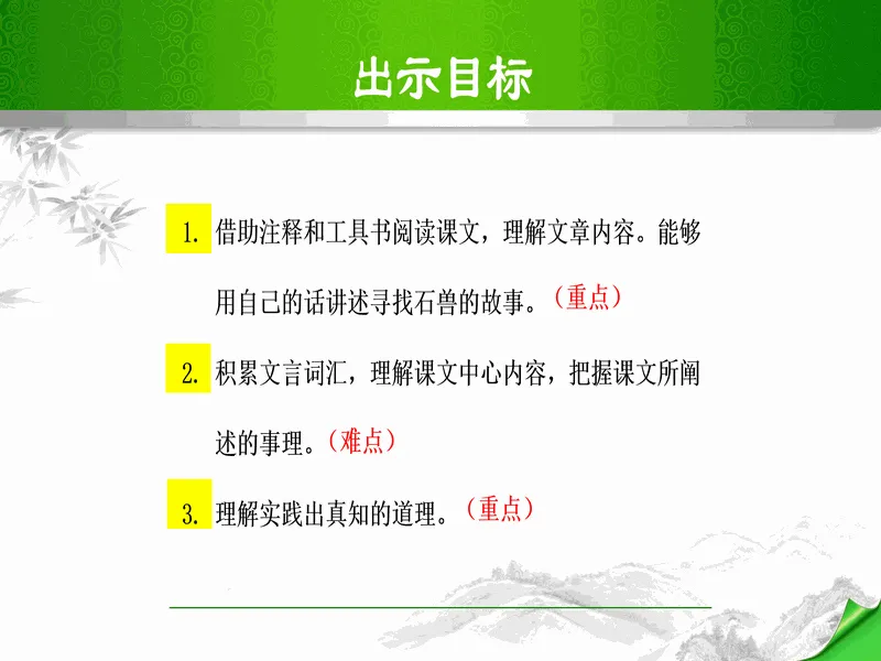 PPT内页预览