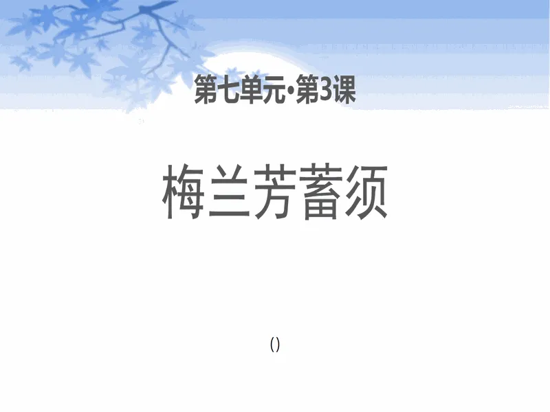PPT内页预览