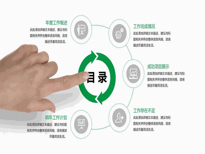 PPT内页预览