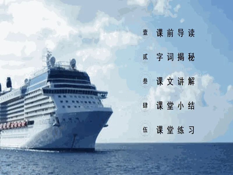 PPT内页预览