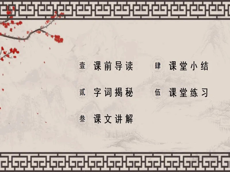 PPT内页预览