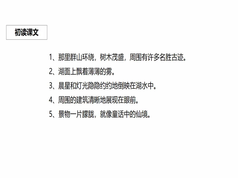 PPT内页预览