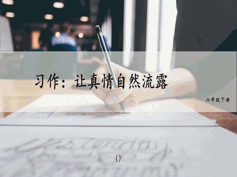 PPT内页预览