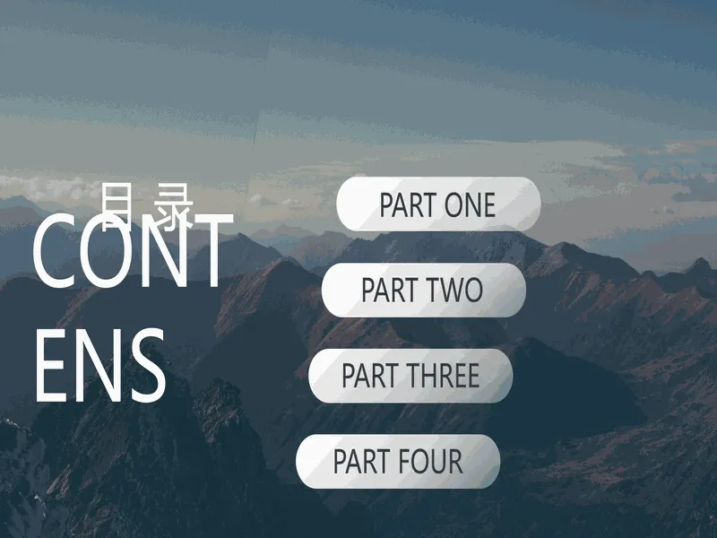 PPT内页预览