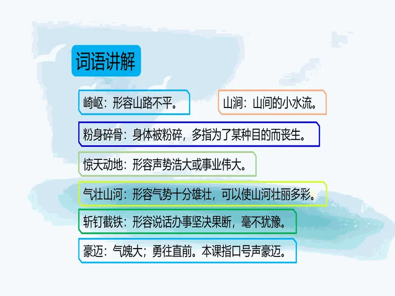 PPT内页预览