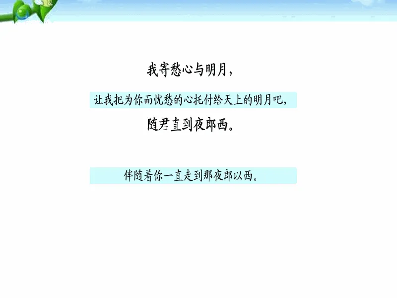 PPT内页预览