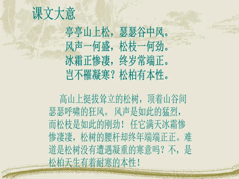 PPT内页预览