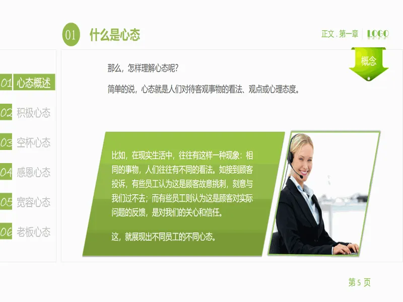 PPT内页预览