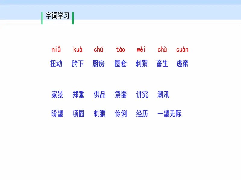 PPT内页预览