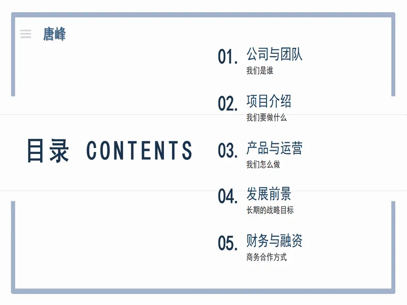 PPT内页预览