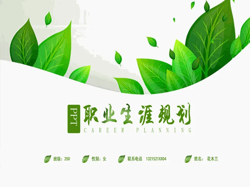 PPT内页预览
