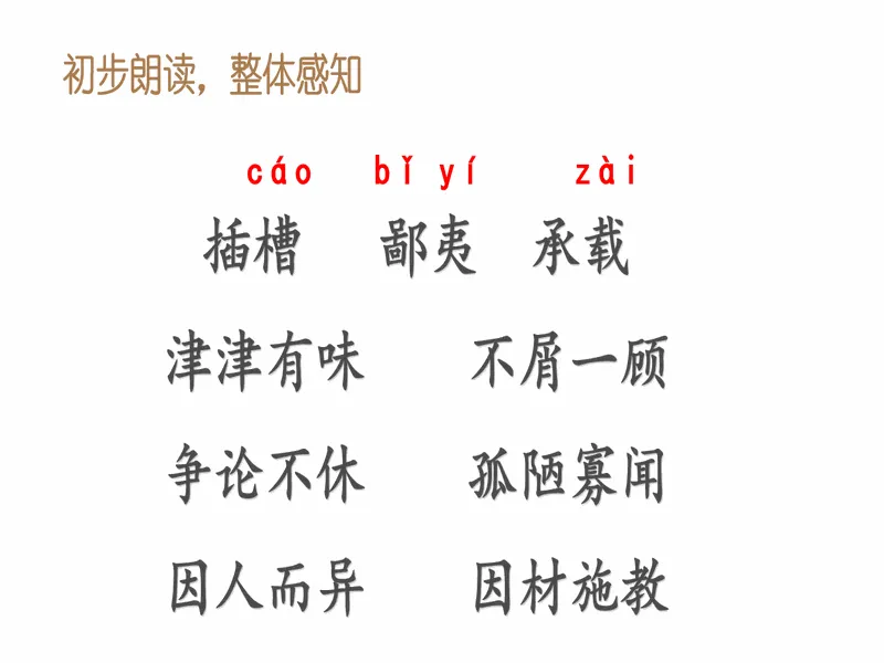 PPT内页预览