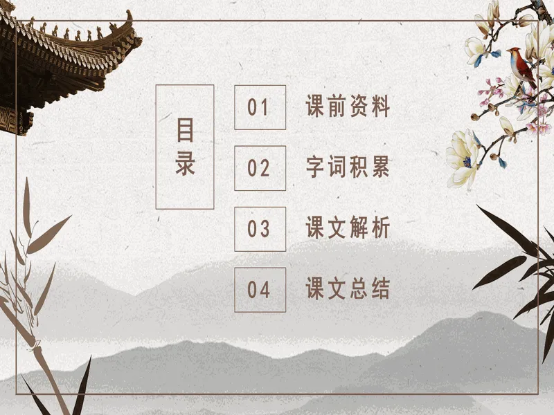 PPT内页预览