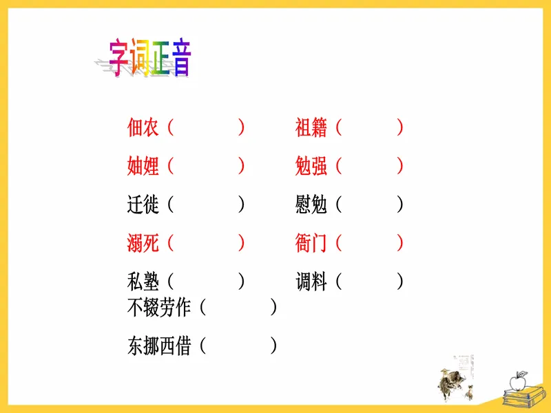 PPT内页预览