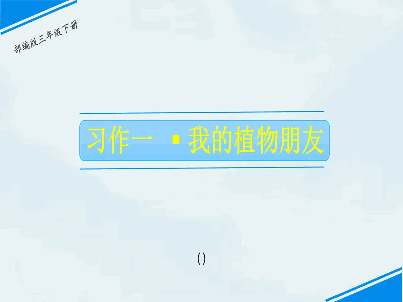 PPT内页预览