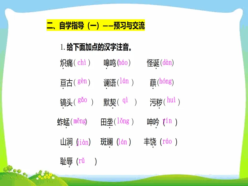 PPT内页预览