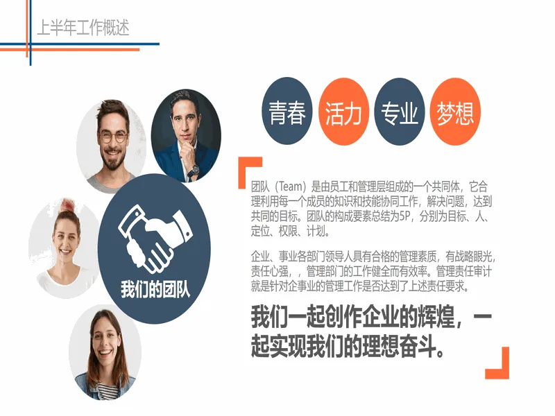 PPT内页预览