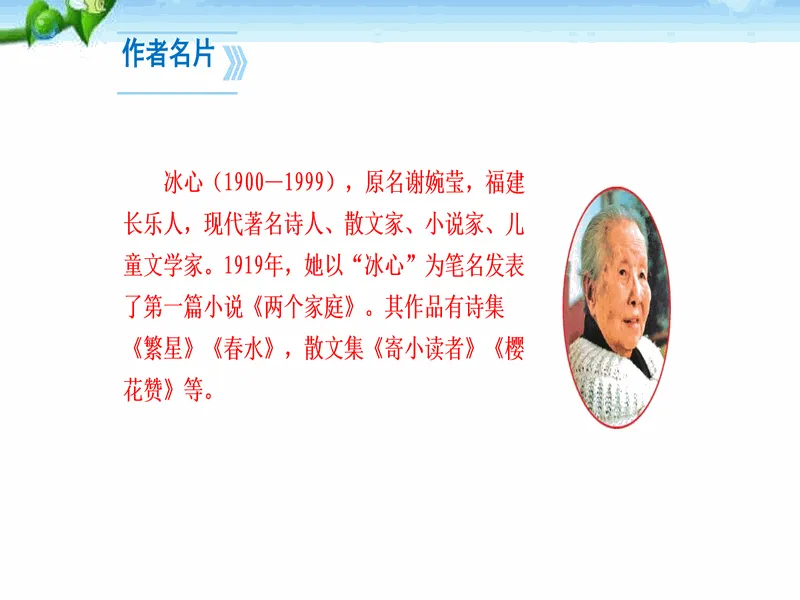PPT内页预览