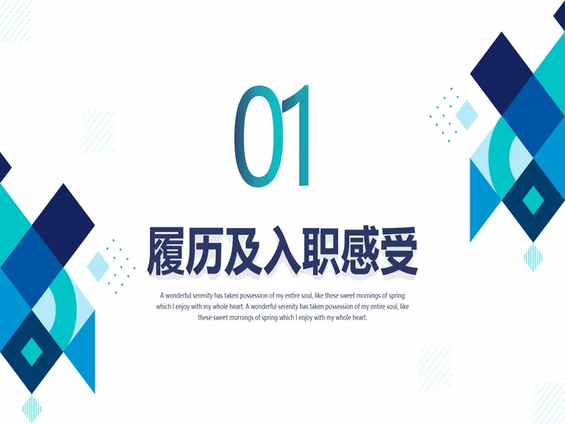 PPT内页预览