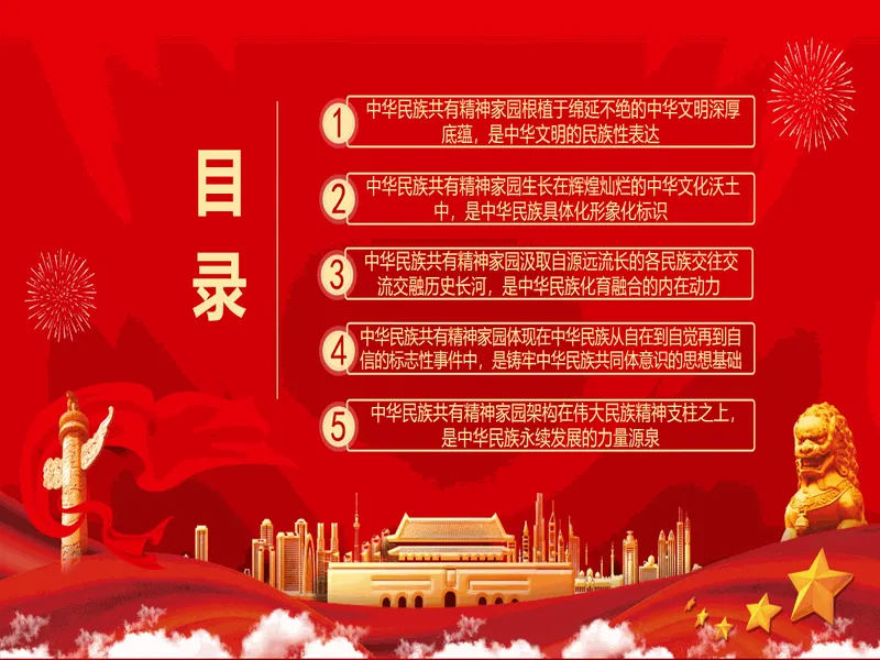 PPT内页预览