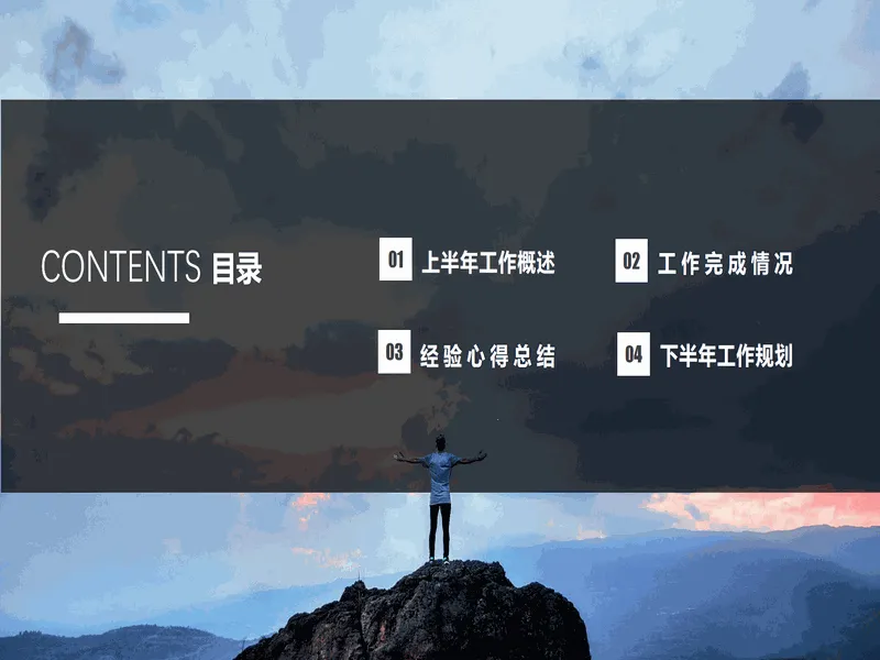 PPT内页预览