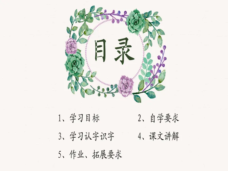 PPT内页预览