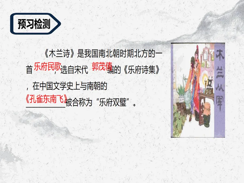 PPT内页预览