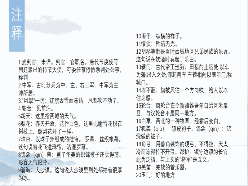 PPT内页预览