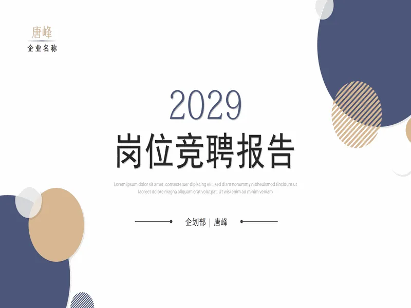 PPT内页预览