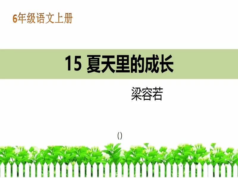 PPT内页预览