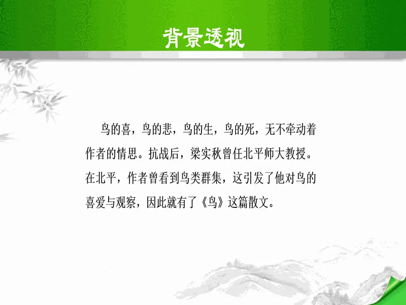 PPT内页预览