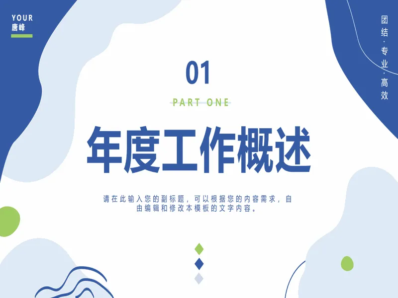 PPT内页预览