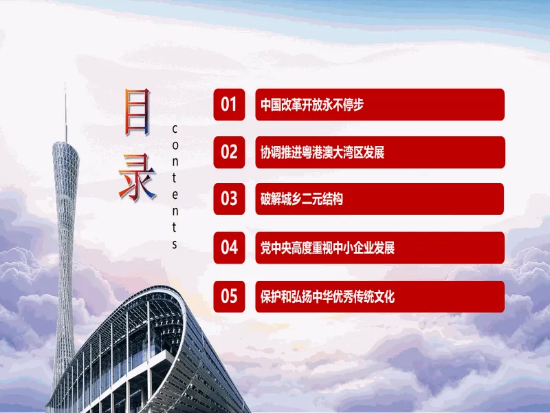 PPT内页预览