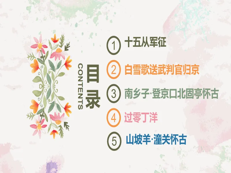 PPT内页预览