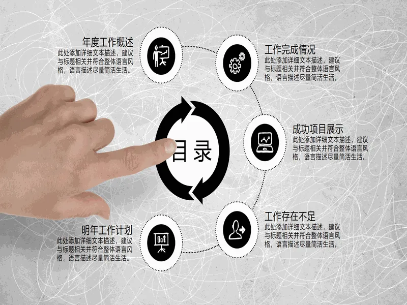 PPT内页预览