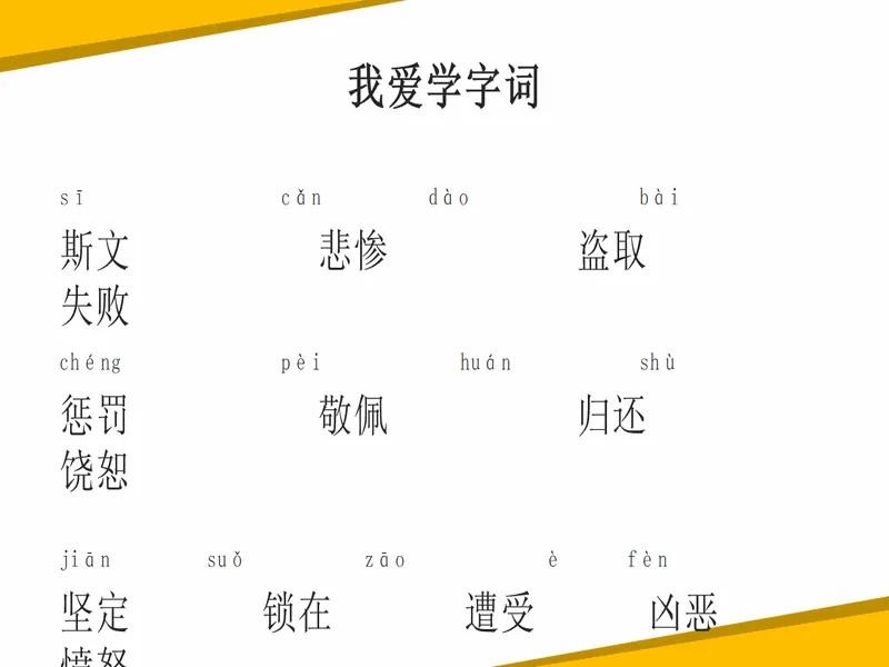 PPT内页预览