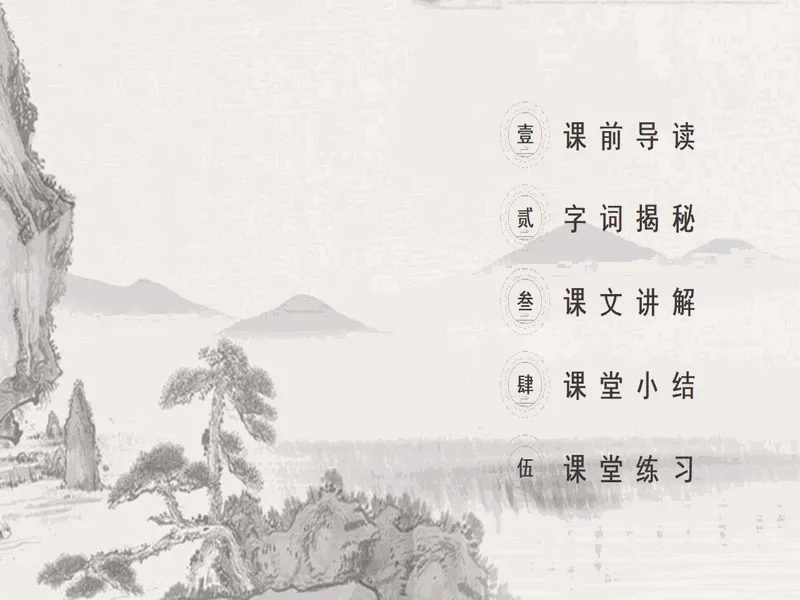 PPT内页预览